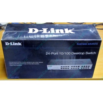 Коммутатор D-link DES-1024D 24 port 10/100Mbit металлический корпус (Гольяново)