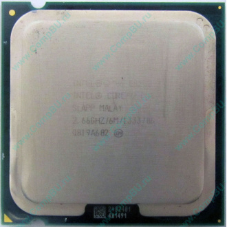 Процессор Б/У Intel Core 2 Duo E8200 (2x2.67GHz /6Mb /1333MHz) SLAPP socket 775 (Гольяново)
