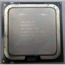 Процессор Intel Celeron D 346 (3.06GHz /256kb /533MHz) SL9BR s.775 (Гольяново)